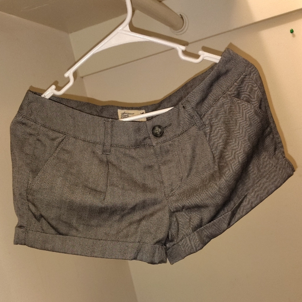 American Eagle Outfitters Charcoal Women's Bermudas